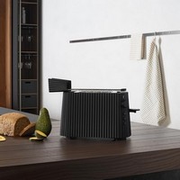 photo plissè - toaster in thermoplastic resin - 850 w - black 2
